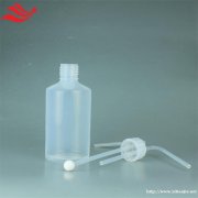 塑料气体吸收瓶耐腐蚀PFA冲击瓶标准口500ml